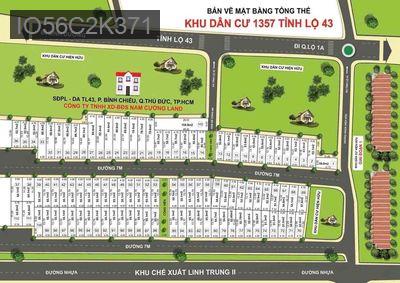 Chính chủ cần bán đất sổ đỏ đường TL43, phường Bình Chiểu, Thủ Đúc - Phường Bình Chiểu  -  Quận Thủ Đức 