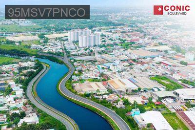 Conic Boulevard 84-85-89-114m2 từ 2,45 tỷ - cuối đường Võ Văn Kiệt - Xã Tân Kiên  -  Huyện Bình Chánh 