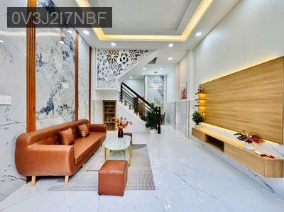 Nhà Gò Vấp 3 PHÒNG NGỦ-2 TẦNG-HẺM 3m thông gần chợ Thạch Đà nhỉnh 5T - Phường 14  -  Quận Gò Vấp 