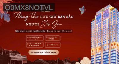 Nhượng lại căn hộ sổ đỏ, mới bàn giao ngay sát trung tâm Quận 1 - Quận 5 - Tp Hồ Chí Minh