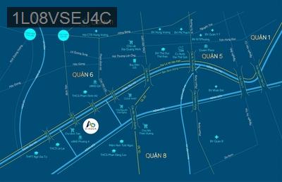 Bán căn hộ Studio dự án DAqua Bến Bình Đông Quận 8 - Phường 14  -  Quận 8 