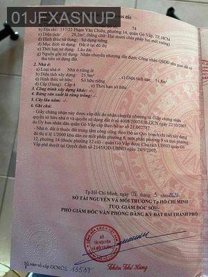 nhà hẻm 157/22 p 14,phạm văn chiêu Gò vấp Tphcm - Phường 14  -  Quận Gò Vấp 