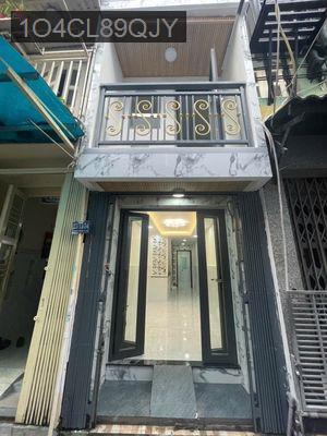 Bán nhà mới đường số 16 nối dài P4 Q8 2 tầng 3PN,2WC - Phường 4  -  Quận 8 