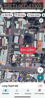 Bán Nhà MTKD Đường Nguyễn Văn Tăng Ngang 6m - Phường Long Thạnh Mỹ  -  Quận 9 