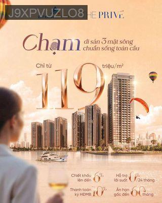 Căn hộ Biệt lập Hạng sang giáp 3 mặt sông liền kề Thủ Thiêm, Q.2 cũ - Phường An Phú  -  Quận 2 