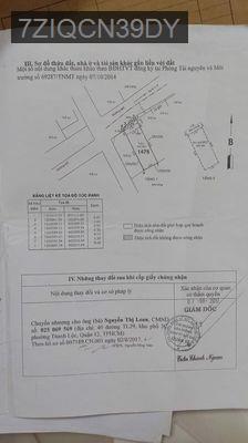 Nhà hẻm Thạnh Lộc 19, Q12, gần chợ cầu đồng - Phường Thạnh Lộc  -  Quận 12 