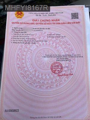 Đất vuông ngang 8 tách 2 thửa, trương mâm non, xây trọ - Xã Tân Vĩnh Hiệp  -  Thị xã Tân Uyên 