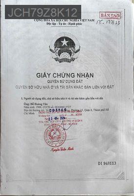 Bán nhà cấp 4 tiện xây mới - Phường 11  -  Quận 10 