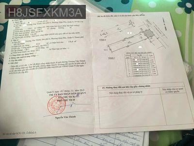 Chủ cần bán nhà 1 trệt 1 lầu và 3 phòng trọ phía sau. - Phường Hiệp Phú  -  Quận 9 