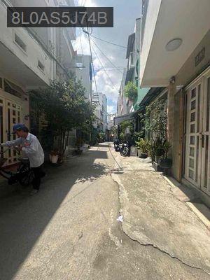 -  Nhà đẹp, Nguyễn Văn Đậu, 53m2, 2 mặt tiền, hẻm XH, 2 lầu, 3pn, nhỉn - Phường 5  -  Quận Bình Thạnh 