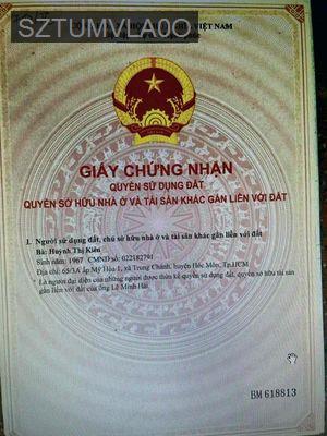 NHÀ MẶT TIỀN - Xã Tân Xuân  -  Huyện Hóc Môn  NHÀ MẶT TIỀN - Xã Tân Xuân  -  Huyện Hóc Môn