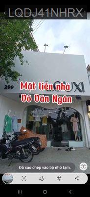 Bán nhà mặt tiền víp võ văn ngân - Phường Linh Chiểu  -  Quận Thủ Đức 