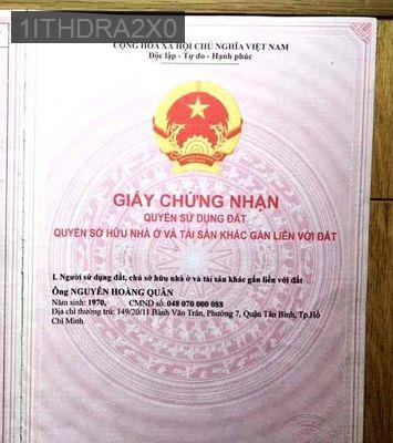 Bán nhà - Phường 14  -  Quận 3  - 49m² - 23tỷ