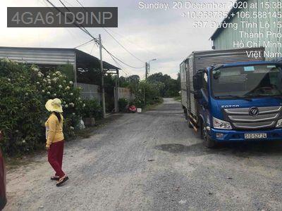 Đất 350m2 thổ cư ngay chợ Hố boom TTĐ - Xã Tân Thạnh Đông  -  Huyện Củ Chi 