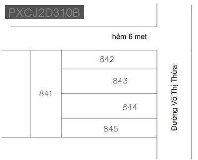 SỈ LẼ: 4 LÔ 59 Võ Thị Thừa, THƯƠNG LƯỢNG MẠNH CHO KHÁCH MUA TỪ 2 LÔ - Phường An Phú Đông  -  Quận 12 