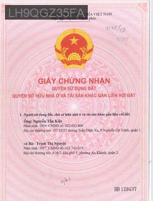 BÁN GẤP NHÀ QUẬN 1 GIÁ RẺ - Phường Nguyễn Cư Trinh  -  Quận 1 