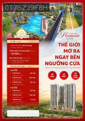 🏙 THE HARMONIE PHÚ MỸ HƯNG BÌNH DƯƠNG – CĂN HỘ CAO CẤP TRUNG TÂM THỦ D - Phường Phú Tân  -  Thành phố Thủ Dầu Một 