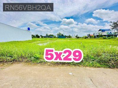 5x29 mặt tiền bê tông, Mỹ hạnh nam, Đức hòa, giá ngộp - Xã Mỹ Hạnh Nam  -  Huyện Đức Hòa 