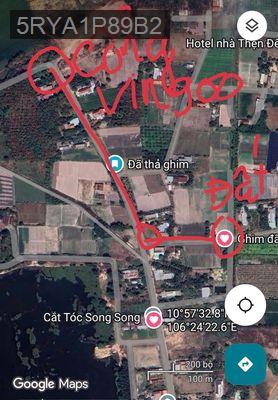 Bán đất sát dự án Vin 930ha Tân Mỹ, Hậu Nghĩa, Tây Ninh - Xã Tân Mỹ  -  Huyện Đức Hòa 