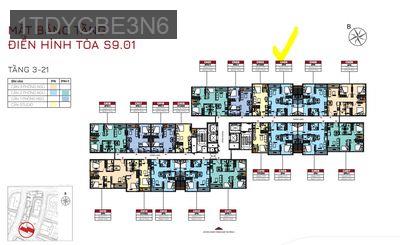 ORIGAMI S9.01 • T18 • 2PN/2WC • VIEW CỰC THOÁNG (SỔ HỒNG, chính chủ) - Phường Long Thạnh Mỹ  -  Quận 9 