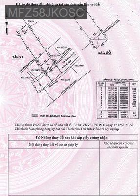 CẦN BÁN ĐẤT CHỈNH CHỦ HẼM 233 QUỐC LỘ 13 CŨ 86 MET GIÁ 6.25 TỶ - Phường Hiệp Bình Phước  -  Quận Thủ Đức 