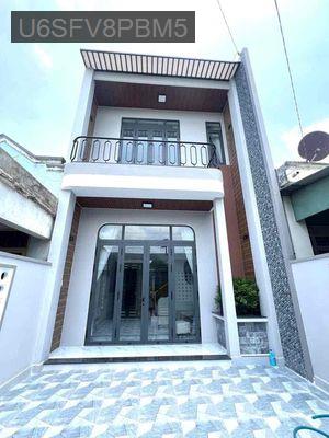 Nhà mặt tiền gần chợ 1T1L 75m2 - Xã Tân Kiên  -  Huyện Bình Chánh 