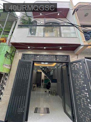 Nhà mới hiện đại. Khu ẩm thực Q6. Hẻm dân trí cao an ninh yên tĩnh - Phường 12  -  Quận 6 