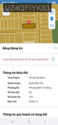 Nhà bán Bình Tân giáp q6,q11 - Phường Bình Trị Đông  -  Quận Bình Tân 