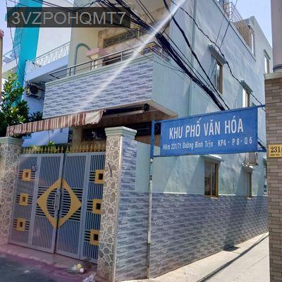 Bán gấp nhà Hẻm xe hơi, căn góc hẻm 231 Bình Tiên - Phường 8  -  Quận 6 