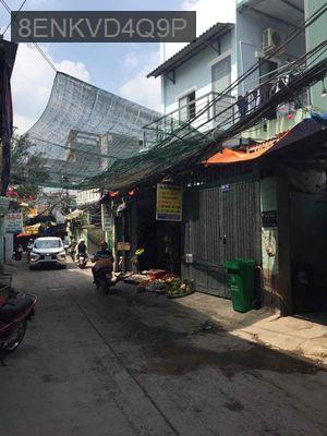 nhà ngang 6 x 17 mặt đường nhựa 4 mét - Phường 5  -  Quận Gò Vấp 