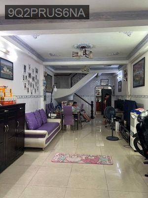 NHÀ HẺM XE HƠI ĐẾN CỬA KHU VỰC AN NINH TỐT  - Phường 12  -  Quận 6 