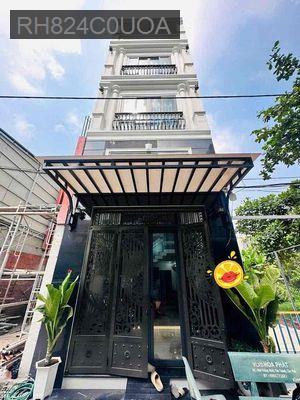 Bình Hưng Hoà Bình Tân 5 tầng btct dt 4x14,5m giá 6,2 tỷ. - Phường Bình Hưng Hòa  -  Quận Bình Tân 