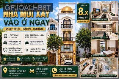 NHÀ PHỐ CHÍNH CHỦ - ĐẦY ĐỦ NỘI THẤT - CÁCH AEON MALL TÂN PHÚ 5 PHÚT - Phường Bình Hưng Hòa  -  Quận Bình Tân 