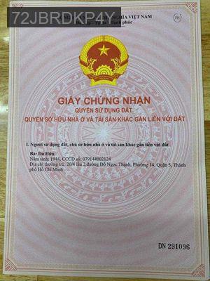 Can bán nhà gap trungtam q5 - Phường 7  -  Quận 5 
