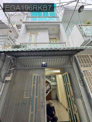 nhà 30m2 3 tầng, chợ Gò Vấp, hẻm ba gác, chỉ 4.5 tỷ - Phường 4  -  Quận Gò Vấp 