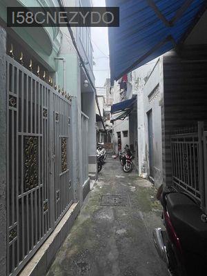 BÁN NHÀ HẺM 125 XE BA GÁC NGANG 2,5m x Dài 12m - Phường 3  -  Quận Bình Thạnh 