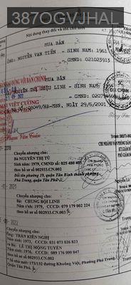 Bán đất MT HXH quận Tân Phí giáp gianh quận 11 - Phường Phú Trung  -  Quận Tân Phú 