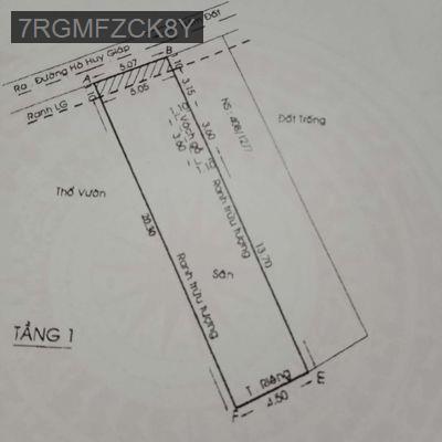 Nhà chính chủ bán - Phường Thạnh Lộc  -  Quận 12 