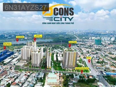 CẦN BÁN GẤP CH BCONS CITY NẰM TRONG LÀNG ĐẠI HỌC_ 2PN,2WC_53M2_2T3 - Phường Đông Hòa  -  Thị xã Dĩ An 