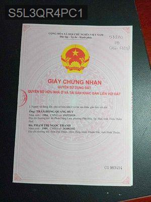 Sổ hồng chính dt 90m 5x18, giá 5.5t TL - Phường 7  -  Quận 8 