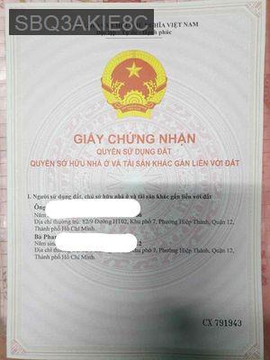 Bán đất - Xã Đông Thạnh  -  Huyện Hóc Môn  - 80m² - 2.98tỷ