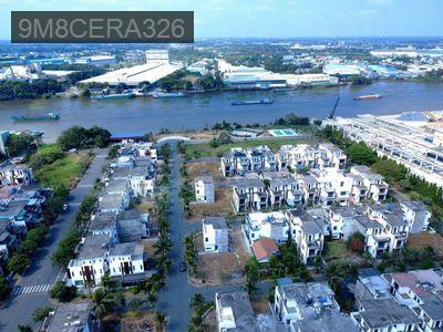 Bán gấp biệt thự ngay sông Vàm Cỏ - Thị trấn Bến Lức  -  Huyện Bến Lức 