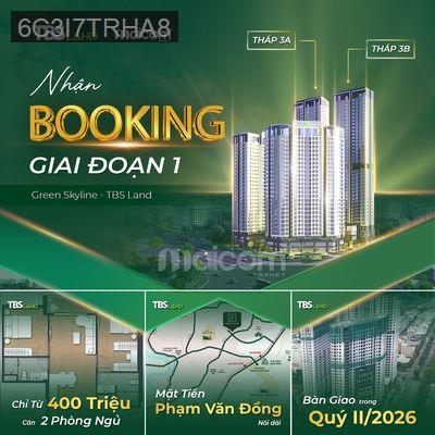 CHỈ TỪ 1 TỶ 4 SỠ HỮU CĂN HỘ GREEN SKYLINE NGAY TRUNG TÂM TP.HCM - Phường Đông Hòa  -  Thị xã Dĩ An 