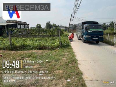 [Chính Chủ] 418m2 Full Thổ Cư - Ngang 10m - Sát Vinhomes & Vành Đai 4 - Xã Đức Lập Thượng  -  Huyện Đức Hòa 