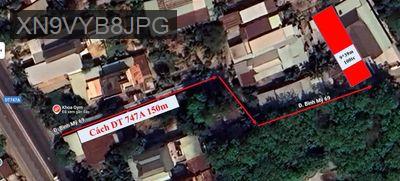 Bán đất - Xã Bình Mỹ  -  Huyện Bắc Tân Uyên  - 333m² - 1.98tỷ