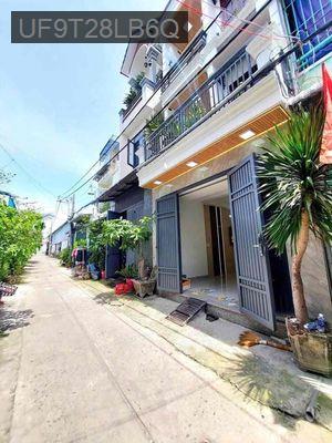 Nhà hẻm xe hơi 1 sẹc -nhà 3 tầng còn mới vô ở ngay.  - cách 30m ra mặt - Phường Tân Thới Hiệp  -  Quận 12 