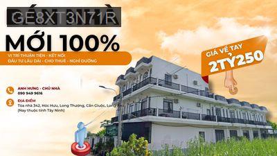 NHÀ PHỐ MỚI 100% - 70M2 LONG AN CHỈ 2 TỶ 250 - Xã Long Thượng  -  Huyện Cần Giuộc  NHÀ PHỐ MỚI 100% - 70M2 LONG AN CHỈ 2 TỶ 250 - Xã Long Thượng  -  Huyện Cần Giuộc