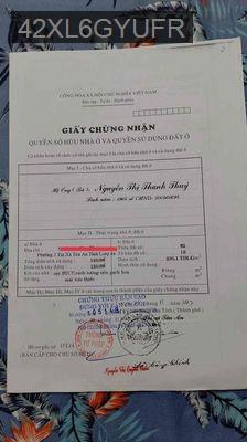 chính chủ bán nhà MT Đường Hoàng Hoa Thám _ Giá Tốt_ ngay Công viên - Phường 2  -  Thành phố Tân An 