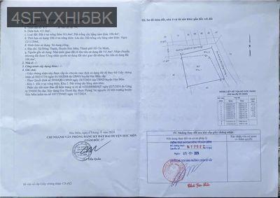 Bán đất biệt thự 10 tỷ - Xã Đông Thạnh  -  Huyện Hóc Môn 
