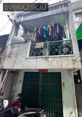 Nhà nở hậu, hẻm xe hơi thông tứ tung, gần trường ,chợ - Phường 5  -  Quận 6 